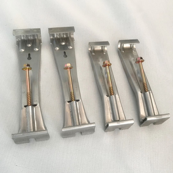 OEM Best Aluminum Hidden Mount Rain Gutter Hangers